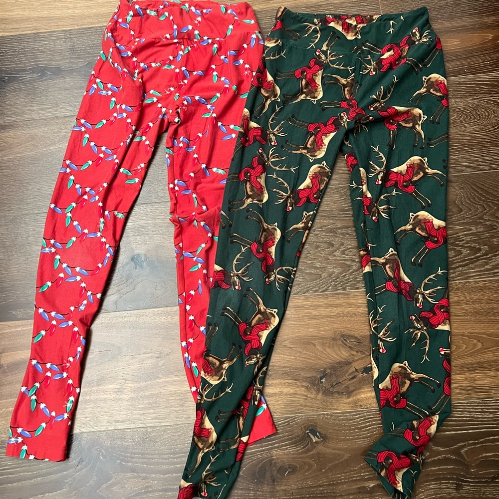 Lularoe Christmas leggings
